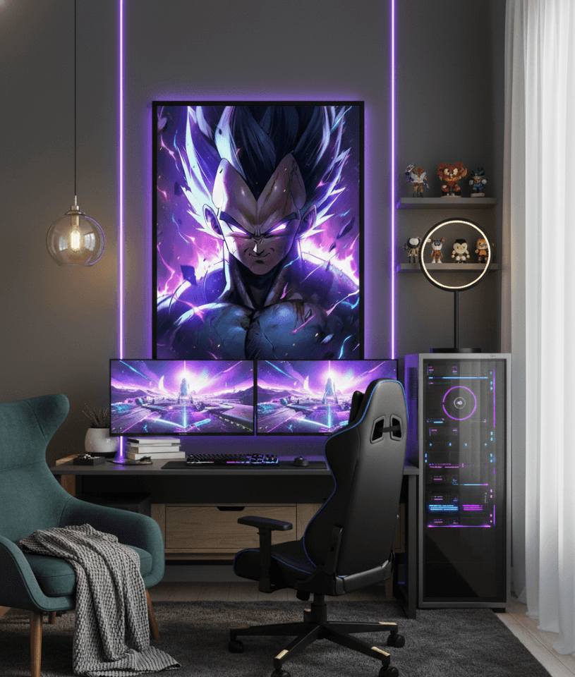 Custom metal frame 16 in x 24 in 2