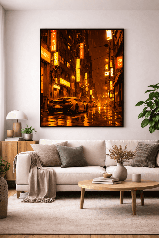 Custom metal frame 16 in x 24 in 7