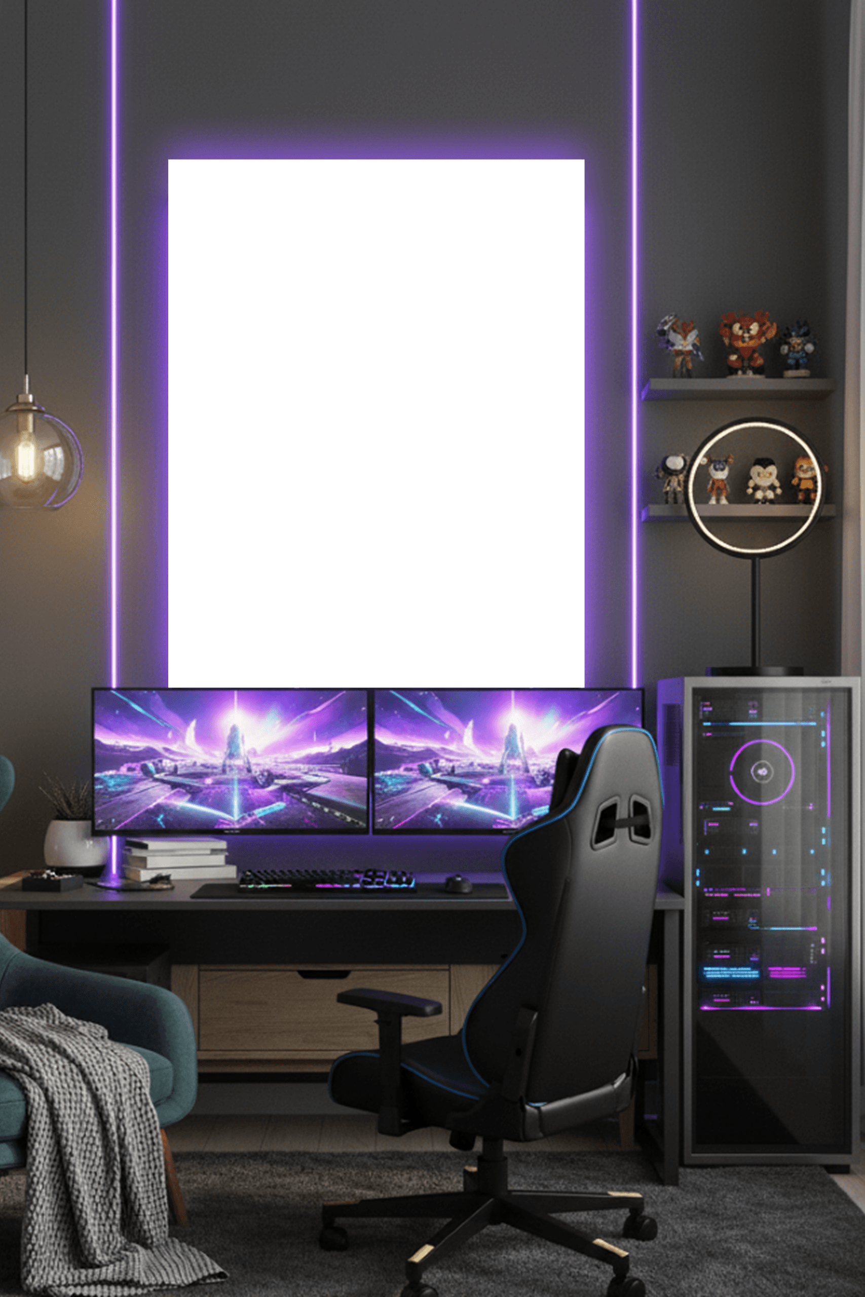 Custom metal frame 11 in x 14 in 3