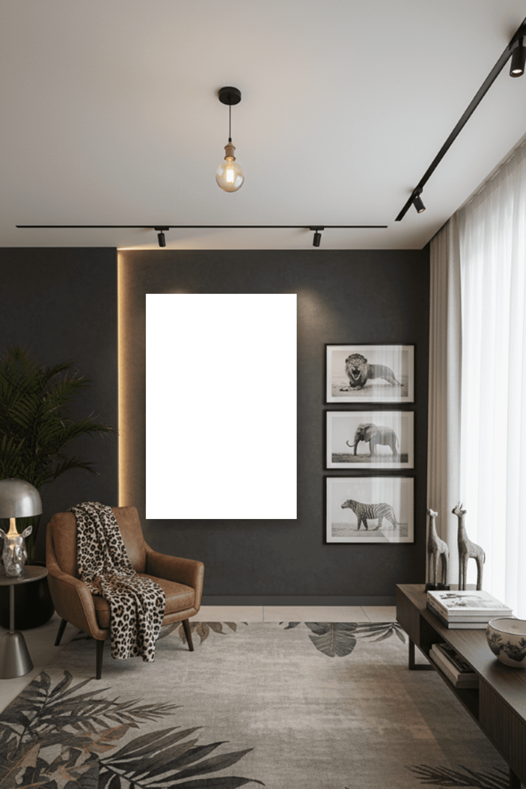 Custom metal frame 24 in x 36 in OK AHAH 2