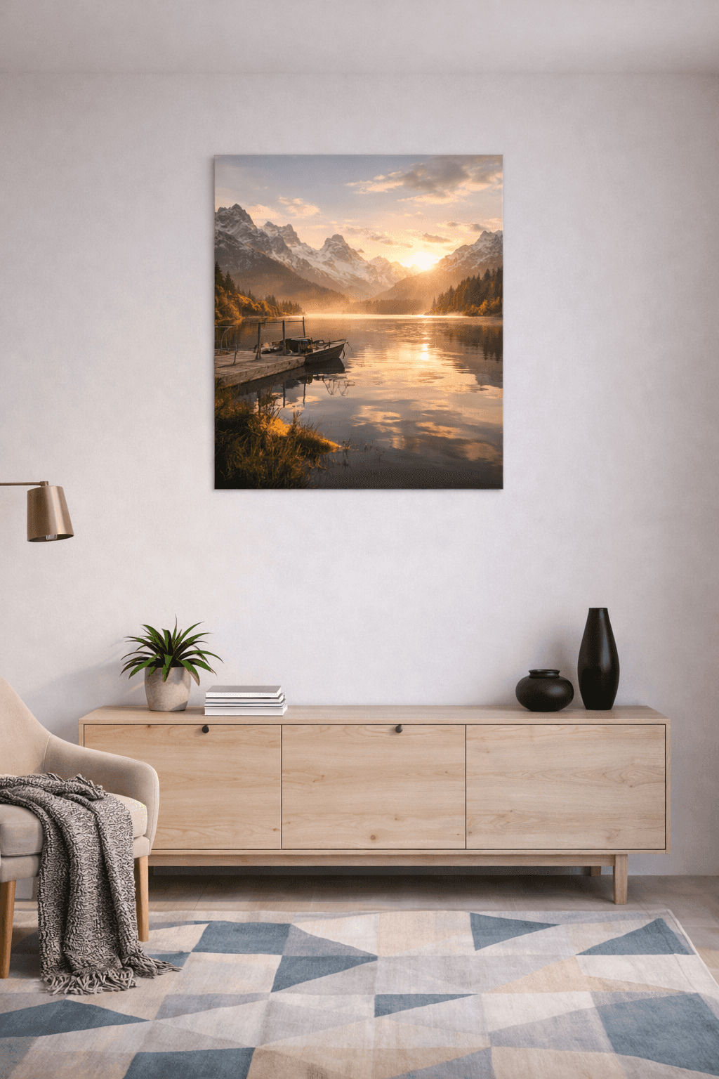 Custom metal frame 12 in x 18 in 2