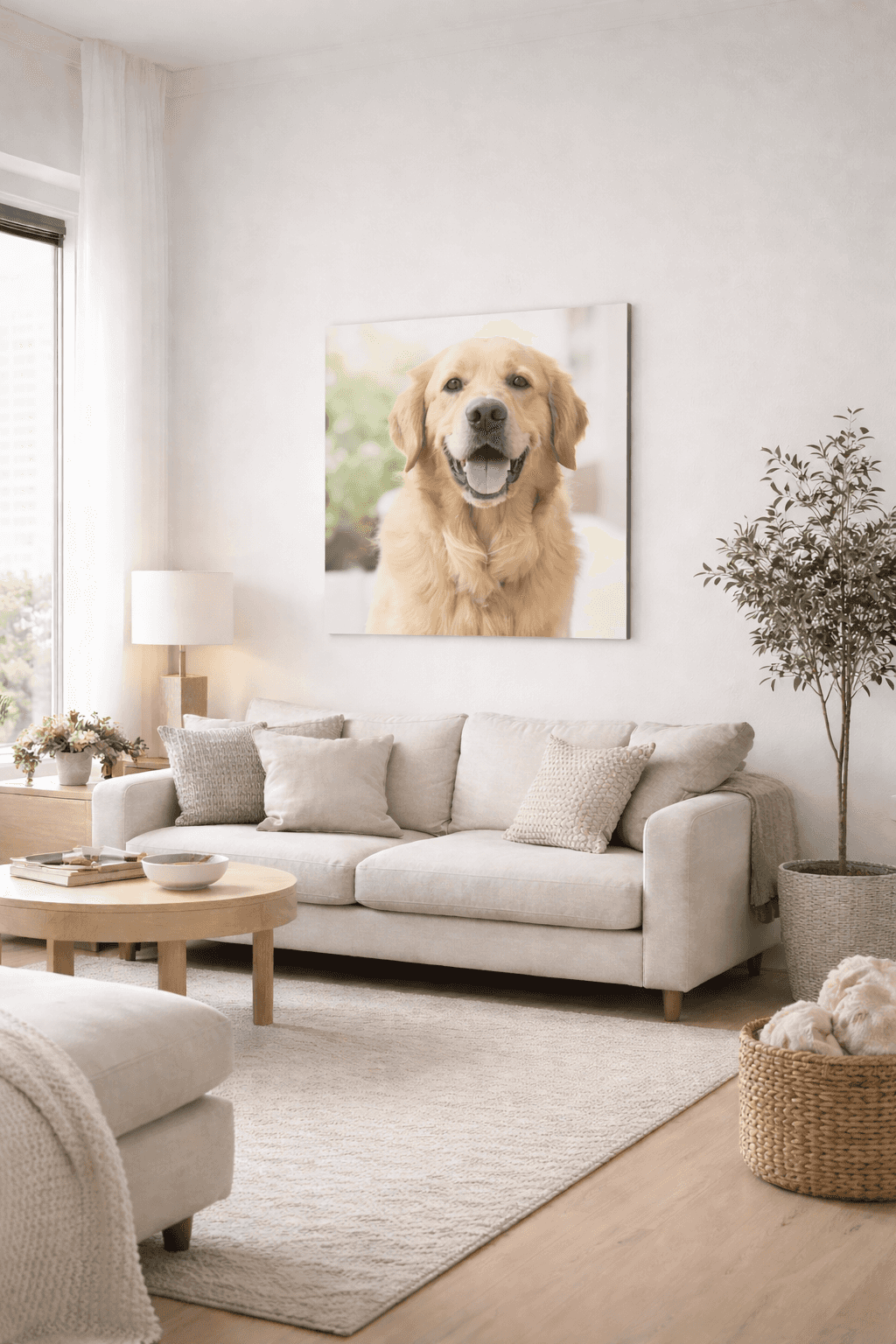 Custom metal frame 12 in × 12 in 1